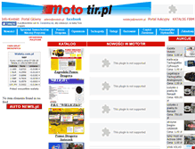 Tablet Screenshot of mototir.pl